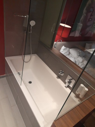 Obr. 4 Pohled pes vanu do pokoje