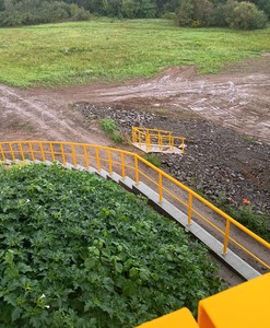 MEA – kompozitn zbradl R2 Koice. Zdroj: Eurovia SK a MEA Water Management