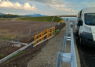 MEA – kompozitn zbradl R2 Koice. Zdroj: Eurovia SK a MEA Water Management