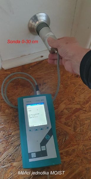 Obr. 6: Mikrovlnný měřicí přístroj MOIST 350