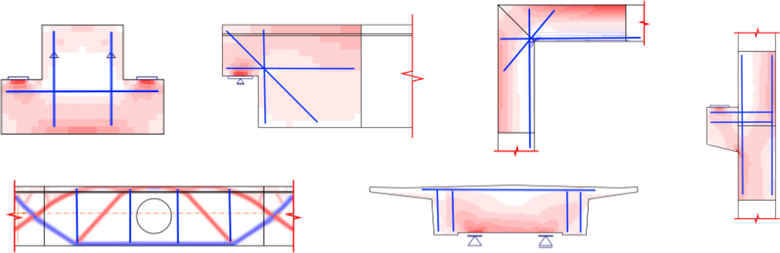 Obr. 1: Příklady oblastí diskontinuit