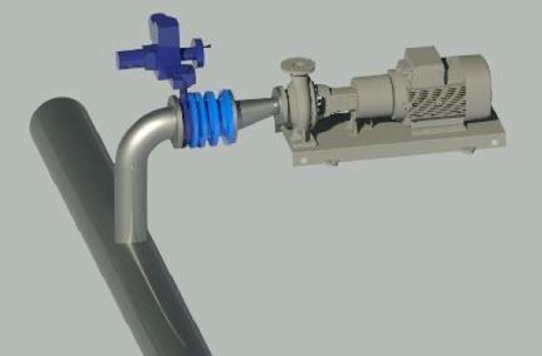 Obr.&nbsp;9 Chybn� proveden� n�tok na �erpadlo