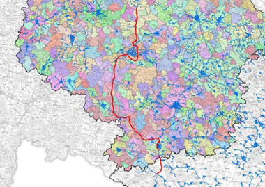 Obr.&nbsp;2a. Rozd�len� obc� dle vlastn�k� vodohospod��sk� infrastruktury