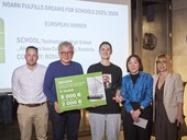 Pátý ročník soutěže Noark plní sny školám vyhrál rumunský tým
