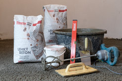 Podlahy z lehkého betonu Liapor Mix – Rekonstrukce s Liapor Mix je nenáročná