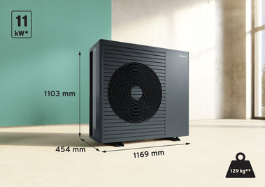 Obr. 2 aroTHERM pro VWL /7.1 (11 kW)
