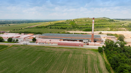 Závod v Novosedlech. Foto: Wienerberger