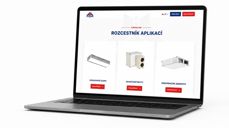 STAVOKLIMA zpřístupňuje projektantům online nástroje pro rychlý návrh zařízení TZB