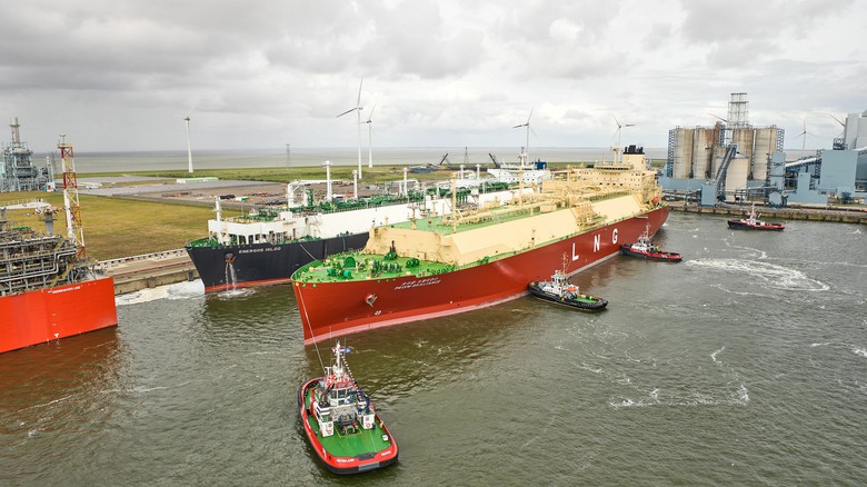LNG terminál v nizozemském Eemshavenu, foto &copy; ČEZ a.s.