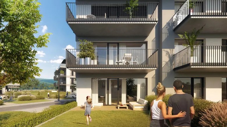 Moderní čtvrť v údolí Vltavy: Plánský jez staví na světle, prostoru a kvalitních materiálech