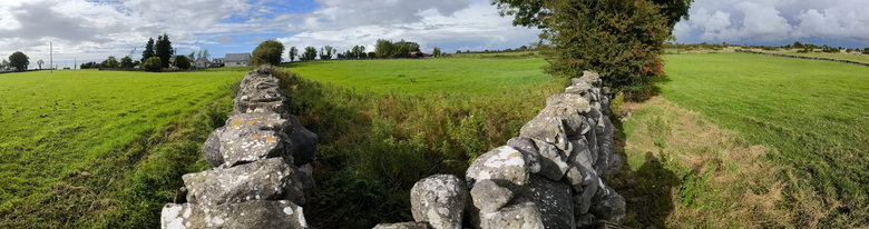 Zídky z karbonového vápence – oblast Galway. Foto: Petr Brandejský