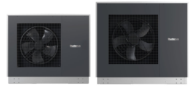 Buderus nabízí tepelné čerpadlo vzduch-voda Logatherm WLW286.2 ve třech výkonových variantách 22, 30 a 42 kW při A-7/W55.