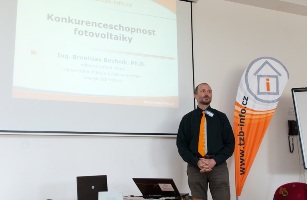 Ing. Bronislav Bechnk, Ph.D. na konferenci Nekonvenn zdroje elektrick energi 2012