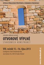 Celosttn odborn semin Otvorov vpln sttavebnch konstrukc Stavokonzult 2013