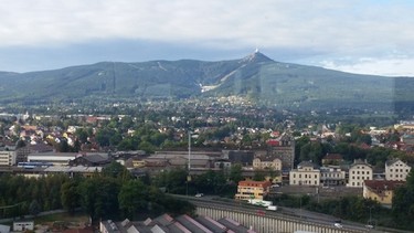 Liberec, pohled na zele z budovy krajskho adu, foto redakce