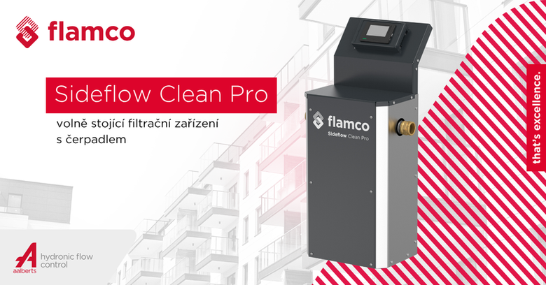 NOVINKA: Sideflow Clean Pro - volně stojící filtrační zařízení s čerpadlem