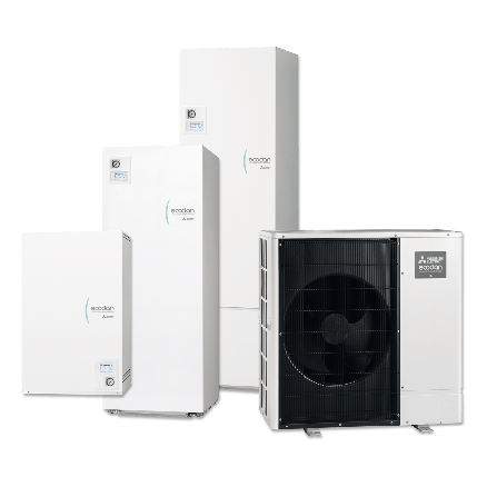 Rozšíření řady tepelných čerpadel vzduch-voda Mitsubishi Electric Ecodan PUZ-WZ R290