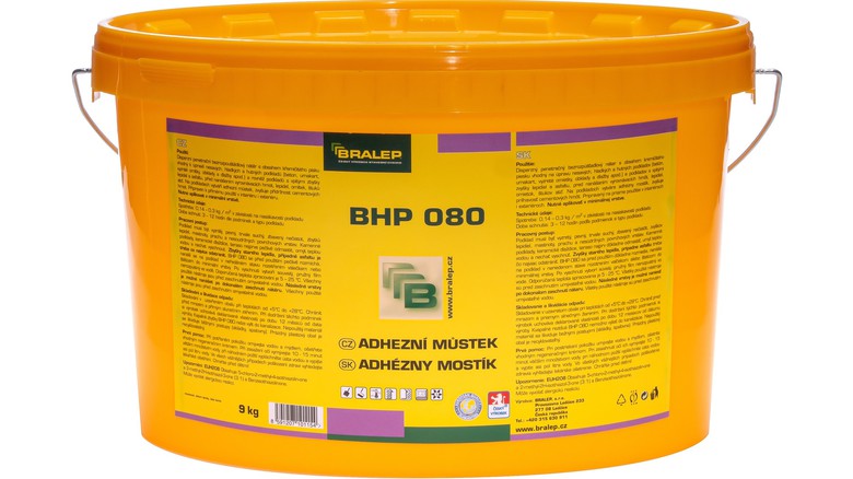 Spolehlivý adhezní můstek pro náročné podklady: BRALEP BHP 080