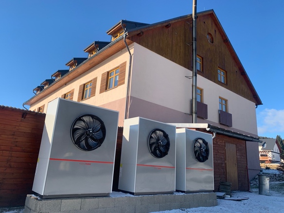 Vytápění hotelu PARK v srdci Jeseníků