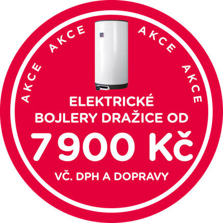 Elektrické bojlery Dražice za akční ceny