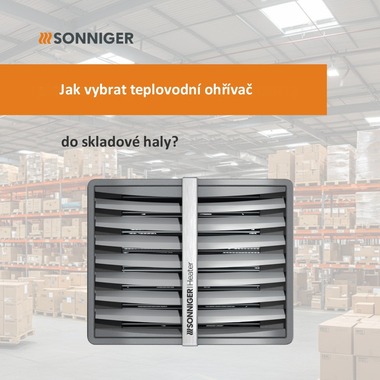 ohřívač do skladové haly