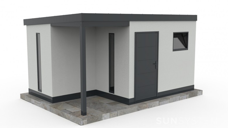 Zahradní domek jako místo pro práci, tvorbu i relax. Získejte multifunkční prostor na míru