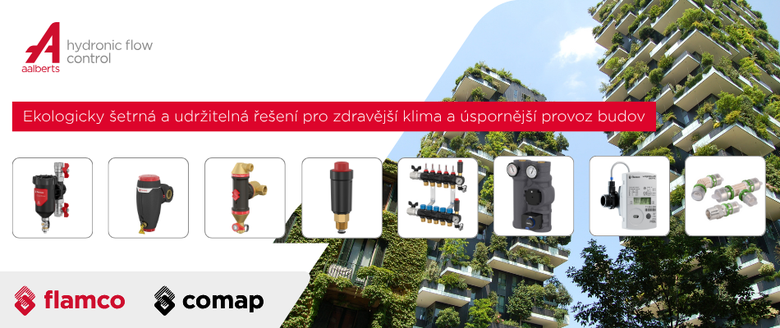 Ekologicky šetrná a udržitelná řešení pro zdravější klima a úspornější provoz budov