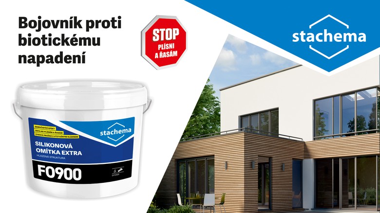 Fasádní omítka FO900: Kvalita zaručující dlouhodobou spolehlivost a ochranu