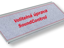 �prava SoundControl se aplikuje z&nbsp;rubov� strany krytiny SATJAM Rapid DeLuxe a pom�h� eliminovat negativn� akustick� jevy z&nbsp;de�t� nebo prudk�ho v�tru