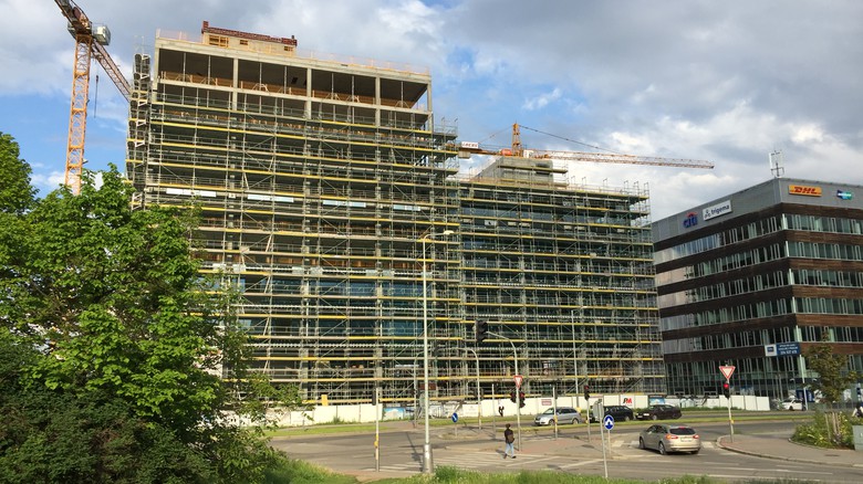 Stavba administrativní budovy Nové Butovice