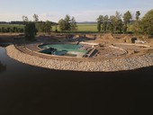 Biotop Lanškroun, průběh výstavby, foto: redakce