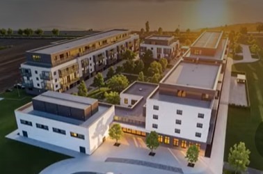 Rezidence Hůry, TZB projekce DELTA Group CZ – pohled zhora