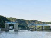 Vrané nad Vltavou, součást vltavské kaskády, foto: redakce