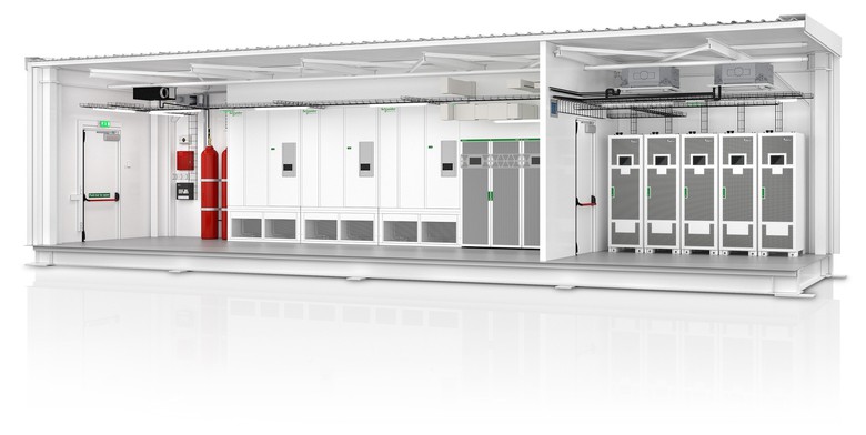 Schneider Electric představuje prefabrikované napájecí moduly pro AI datová centra